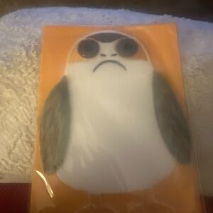Star Wars Cute Owl Plush with Big Eyes
Card is fuzzzzy